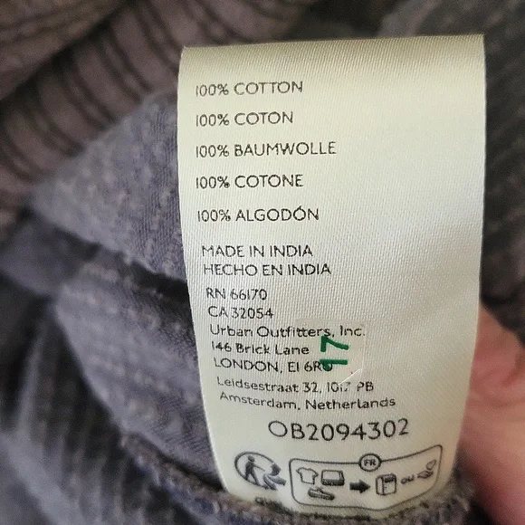 "WILL BE GONE SOON)The other side", "Courderoy midi dress"🩶 - Picture 15 of 17